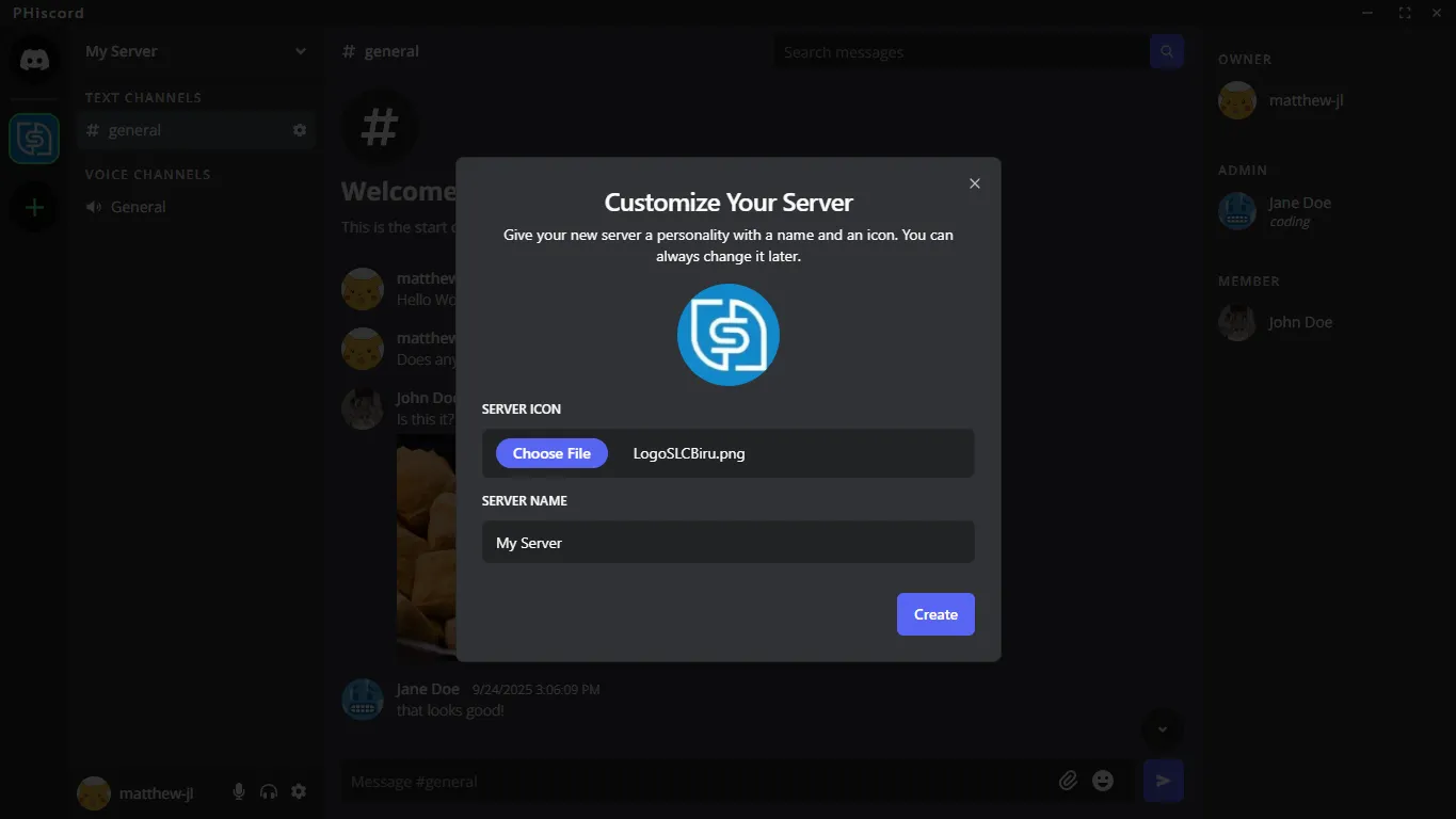 Create Server