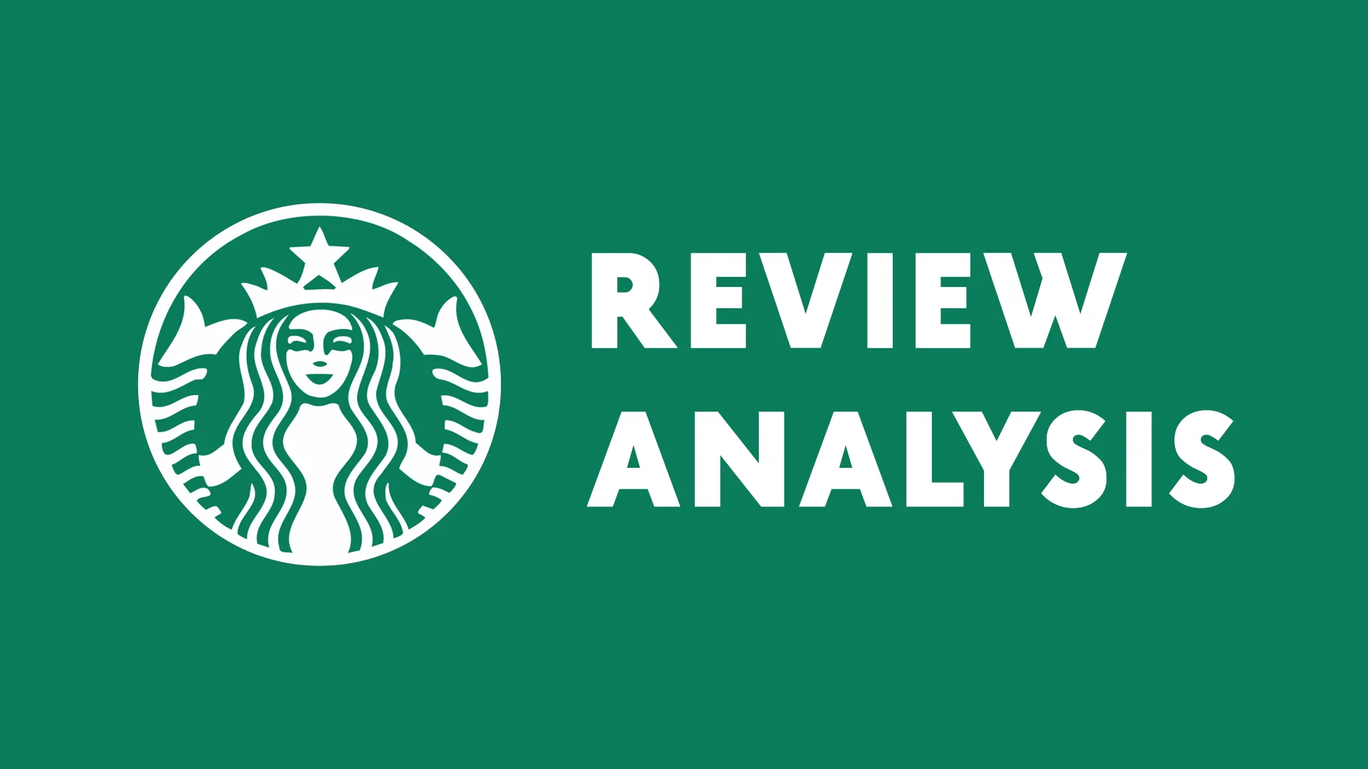 Cover for Starbucks Review Analysis