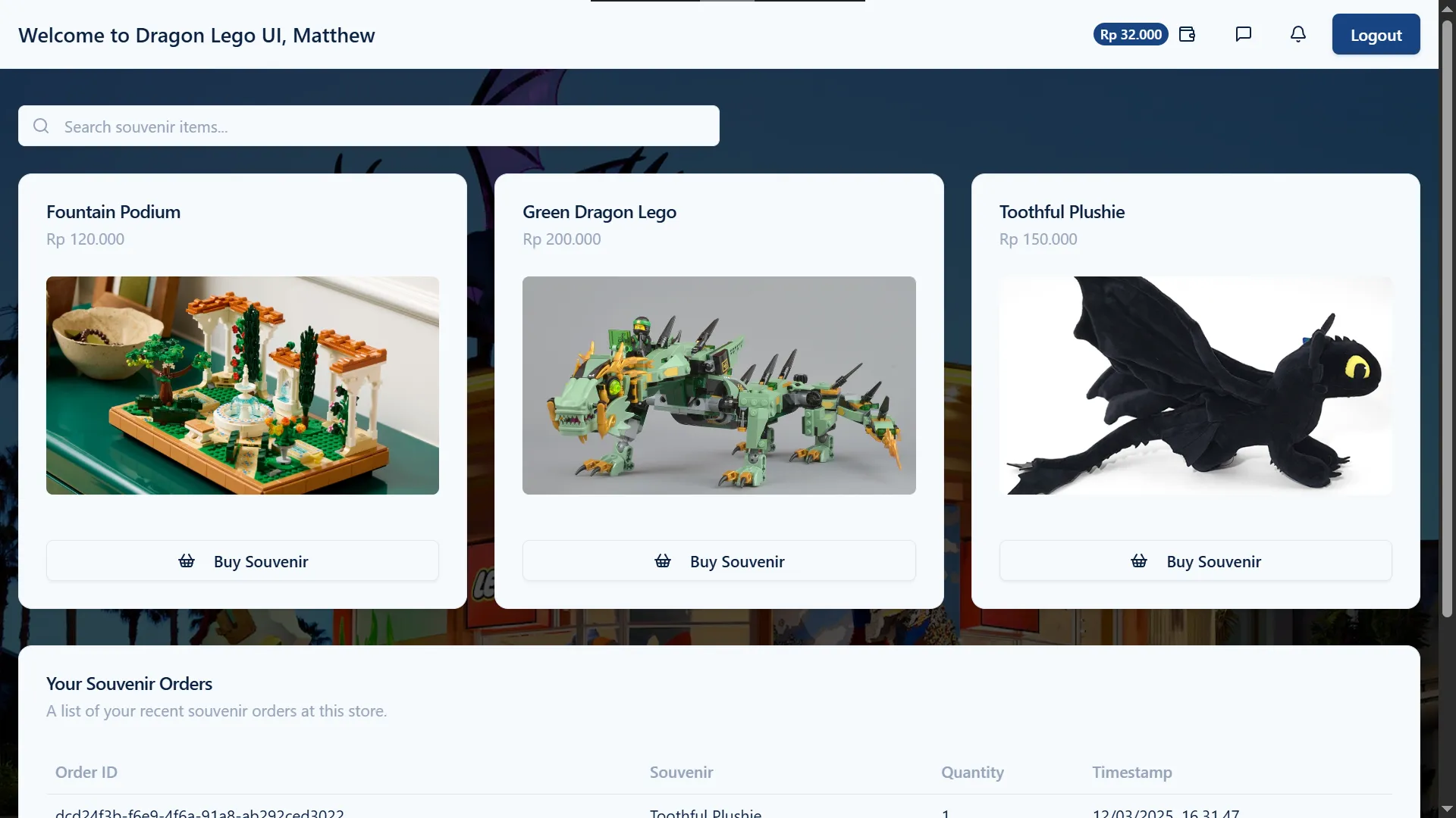 Store UI